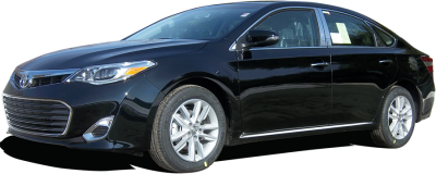 QAA - TOYOTA AVALON 4dr QAA Stainless 6pcs Window Accent Package WP25126 - Image 2