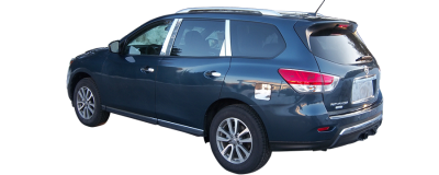QAA - Fits Nissan XTERRA 2/4dr QAA Chrome ABS plastic 2pcs Mirror Cover MC25510 - Image 3