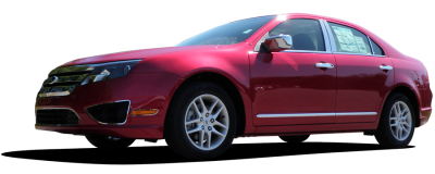 QAA - FORD FUSION 4dr QAA Stainless 12pcs Side Accent Trim AT50390 - Image 3