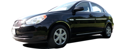 QAA - Fits Hyundai ACCENT 4dr QAA Stainless 1pcs License Plate Bezel LP27365 - Image 2