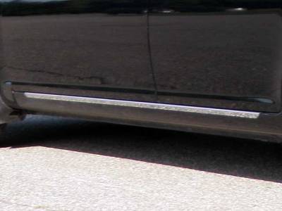 QAA - Fits Hyundai ACCENT 4dr QAA Stainless 2pcs Rocker Panel Trim TH27365 - Image 1