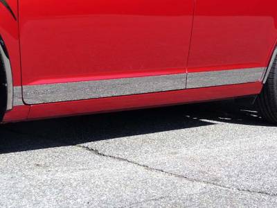 QAA - MERCURY MILAN 4dr QAA Stainless 8pcs Rocker Panel Trim TH46630 - Image 4