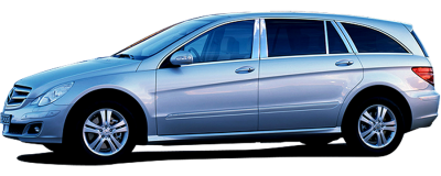 QAA - MERCEDES R CLASS 4dr QAA Stainless 8pcs Pillar Trim PP26072 - Image 2