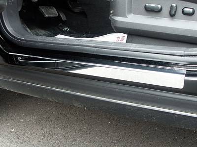 QAA - LINCOLN MKX 4dr QAA Stainless 4pcs Door Sill Trim DS47610 - Image 4