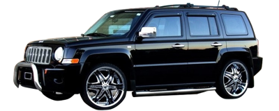 QAA - JEEP PATRIOT 4dr QAA Chrome ABS plastic 2pcs Mirror Cover MC47065 - Image 2