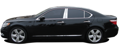 QAA - LEXUS LS460 4dr QAA Stainless 6pcs Pillar Trim PP27101 - Image 2