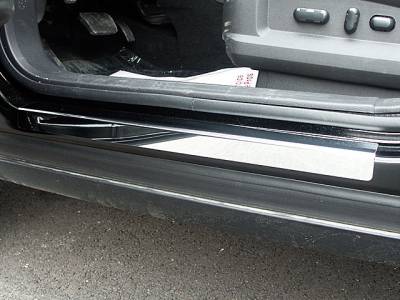 QAA - LINCOLN MKX 4dr QAA Stainless 4pcs Door Sill Trim DS47610 - Image 3