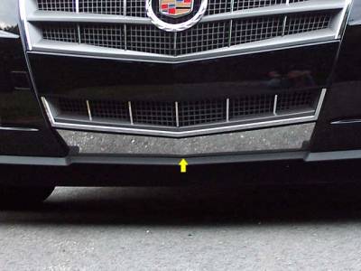 QAA - CADILLAC CTS COUPE 2dr QAA Stainless 1pcs Grille Accent SG48250