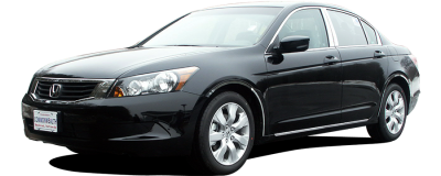 QAA - HONDA ACCORD 4dr QAA Stainless 2pcs Rocker Panel Trim TH28281 - Image 2