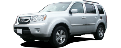 QAA - HONDA PILOT 4dr QAA Stainless 6pcs Pillar Trim PP29261 - Image 2