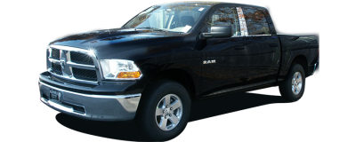 QAA - RAM TRUCKS RAM 2/4dr QAA Chrome ABS plastic 2pcs Mirror Cover MC49935 - Image 2