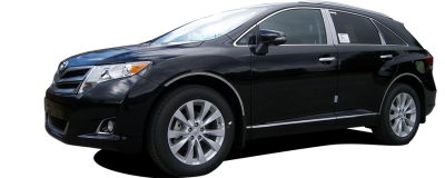 QAA - TOYOTA VENZA 4dr QAA Stainless 4pcs Wheel Well Accent WQ29155 - Image 2