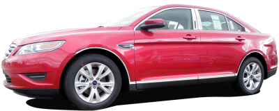 QAA - FORD TAURUS 4dr QAA Chrome ABS plastic 8pcs Door Handle Cover DH50490 - Image 3