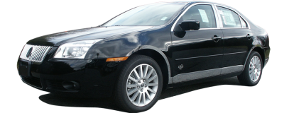 QAA - MERCURY MILAN 4dr QAA Stainless 4pcs Wheel Well Accent WQ50631 - Image 6