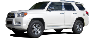 QAA - TOYOTA 4RUNNER 4dr QAA Stainless 14pcs Window Accent Package WP10177 - Image 2