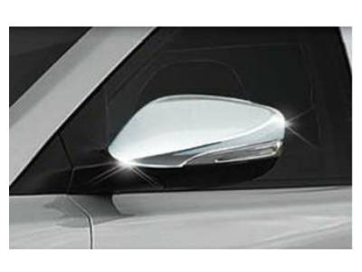 QAA - Fits Hyundai ELANTRA 4dr QAA Chrome ABS plastic 2pcs Mirror Cover MC11340 - Image 1