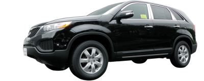 QAA - KIA SORENTO 4dr QAA Stainless 4pcs Rocker Panel Trim TH11821 - Image 2