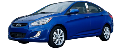 QAA - Fits Hyundai ACCENT 4dr QAA Stainless 6pcs Pillar Trim PP12366 - Image 2