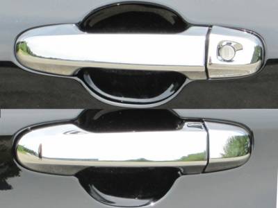TOYOTA CAMRY 4dr QAA Chrome ABS plastic 8pcs Door Handle Cover DH12135
