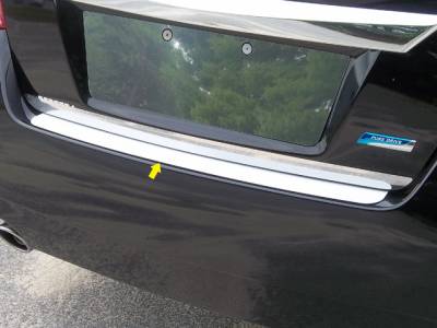QAA - Fits Nissan ALTIMA 4dr QAA Stainless 1pcs Rear Bumper Accent RB13550 - Image 1