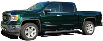 QAA - GMC SIERRA 2/4dr QAA Chrome ABS plastic 3pcs Tailgate Handle Cover DH54184 - Image 4
