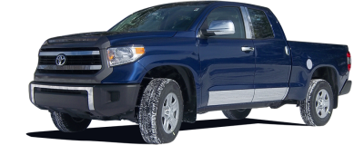 QAA - TOYOTA TUNDRA Double Cab QAA Stainless 6pcs Rocker Panel Trim TH14146 - Image 2