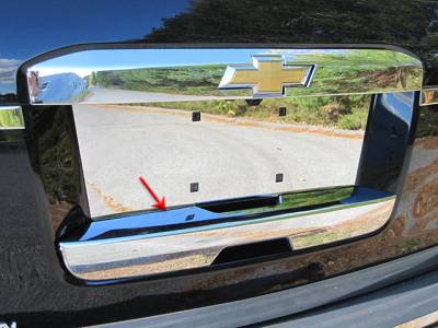 QAA - GMC YUKON 4dr QAA Chrome ABS plastic 1pcs Tailgate Handle Cover DH55196 - Image 9