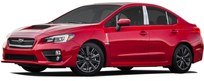 QAA - SUBARU WRX 4dr QAA Stainless 6pcs Pillar Trim PP15411 - Image 2