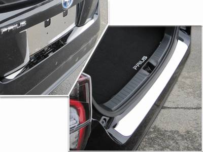 QAA - TOYOTA PRIUS 4dr QAA Stainless 1pcs Rear Bumper Accent RB16135 - Image 1