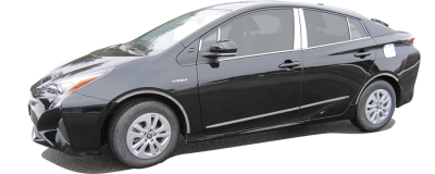 QAA - TOYOTA PRIUS 4dr QAA Stainless 4pcs Wheel Well Accent WQ16135 - Image 2