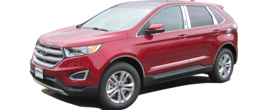 QAA - FORD FOCUS 4dr QAA Chrome ABS plastic 2pcs Mirror Cover MC57360 - Image 2