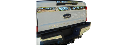 QAA - F-250 and F-350 SUPER DUTY 2dr QAA Stainless 1pcs Tailgate Accent TP57320 - Image 5
