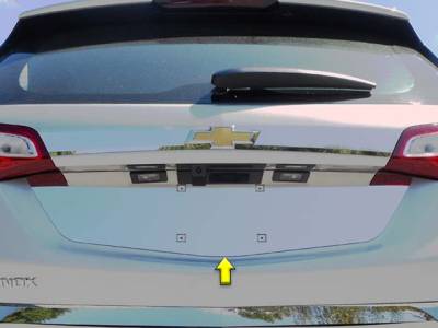 CHEVROLET EQUINOX 4dr QAA Stainless 1pcs License Plate Bezel LP58160