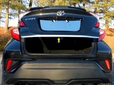 TOYOTA C-HR 4dr QAA Stainless 1pcs Rear Deck Accent RD18140
