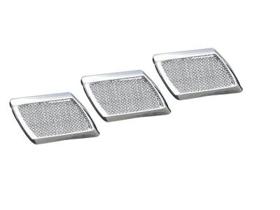 QAA Chrome ABS plastic 6pcs Port Hole Bezel PH4600S