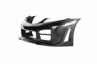 KBD Urethane - Honda Civic R34 Style KBD Urethane Front Body Kit Bumper 37-2254 - Image 2
