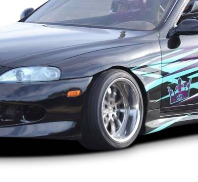 KBD Urethane - Lexus SC KBD Style KBD Urethane Body Kit- 50MM Fenders 37-6054 - Image 3