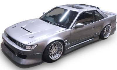KBD Urethane - Nissan 240SX Bsport Style KBD Urethane Front Body Kit Bumper 37-6065 - Image 2