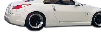 KBD Urethane - Nissan 350Z ING Style KBD Urethane Side Skirts Body Kit 37-2296 - Image 5