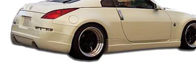 KBD Urethane - Nissan 350Z ING Style KBD Urethane Side Skirts Body Kit 37-2296 - Image 6