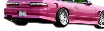 KBD Urethane - Nissan 240SX GP-1 Style KBD Urethane Side Skirts Body Kit 37-2295 - Image 2