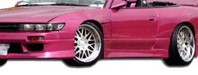 KBD Urethane - Nissan 240SX GP-1 Style KBD Urethane Side Skirts Body Kit 37-2295 - Image 6