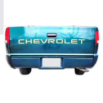 Chevrolet S-10 Premier Style KBD Urethane Rear Body Kit Roll Pan 37-3015