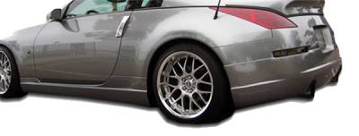 KBD Urethane - Nissan 350Z ING Style KBD Urethane Rear Body Kit Bumper Lip 37-2121 - Image 3