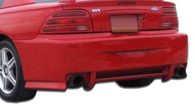 KBD Urethane - Ford Mustang Spy 2 Style KBD Urethane Rear Body Kit Bumper 37-2220 - Image 2