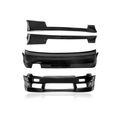 KBD Urethane - Nissan 240SX GP-1 Style KBD Urethane Full Body Kit 37-2106 - Image 7