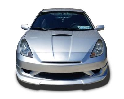 KBD Urethane - Toyota Celica ING Style KBD Urethane Front Body Kit Bumper Lip 37-2143 - Image 2