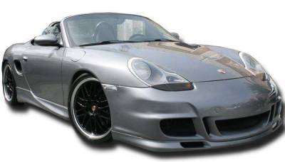 KBD Urethane - Porsche 996 GT-3 Look KBD Urethane Front Body Kit Bumper Lip 37-2168 - Image 1