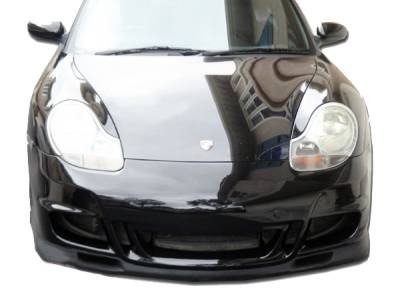 KBD Urethane - Porsche 996 GT-3 Look KBD Urethane Front Body Kit Bumper Lip 37-2168 - Image 5