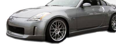 KBD Urethane - Nissan 350Z ING Style KBD Urethane Front Body Kit Bumper Lip 37-2142 - Image 2